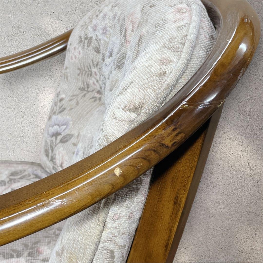 カリモク コロニアルアームチェア レトロ ソファ KARIMOKU ②