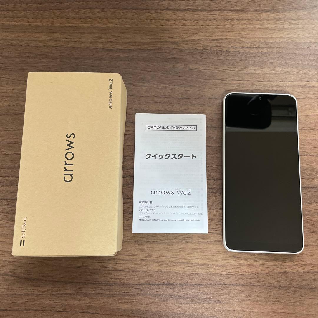 Softbank版 arrows We2 A402FC SIMフリースマホ
