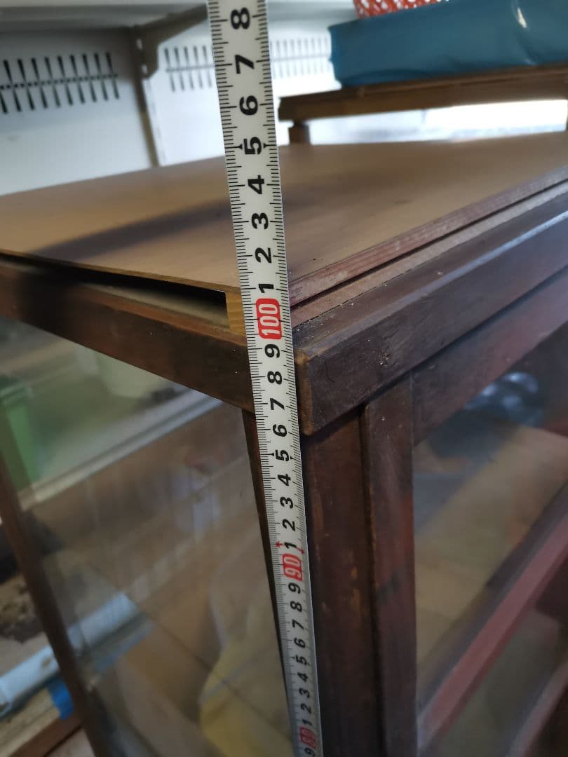 昭和レトロ　ショーケース　引き取りのみ