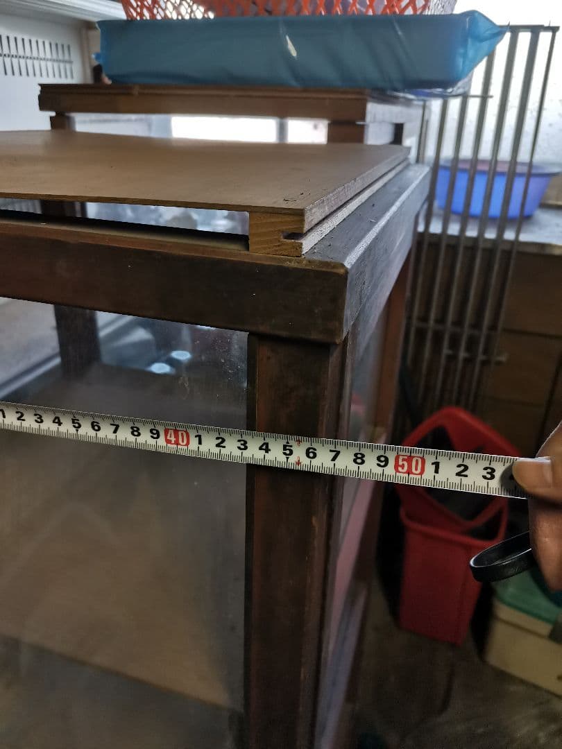 昭和レトロ　ショーケース　引き取りのみ