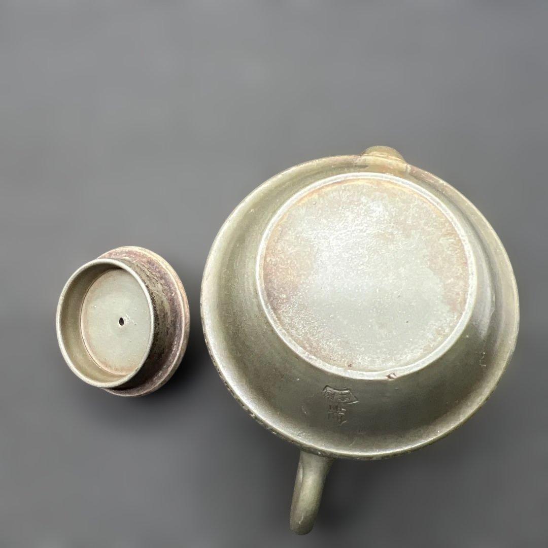 備前焼　急須　在銘　備前　陶峰　作家物