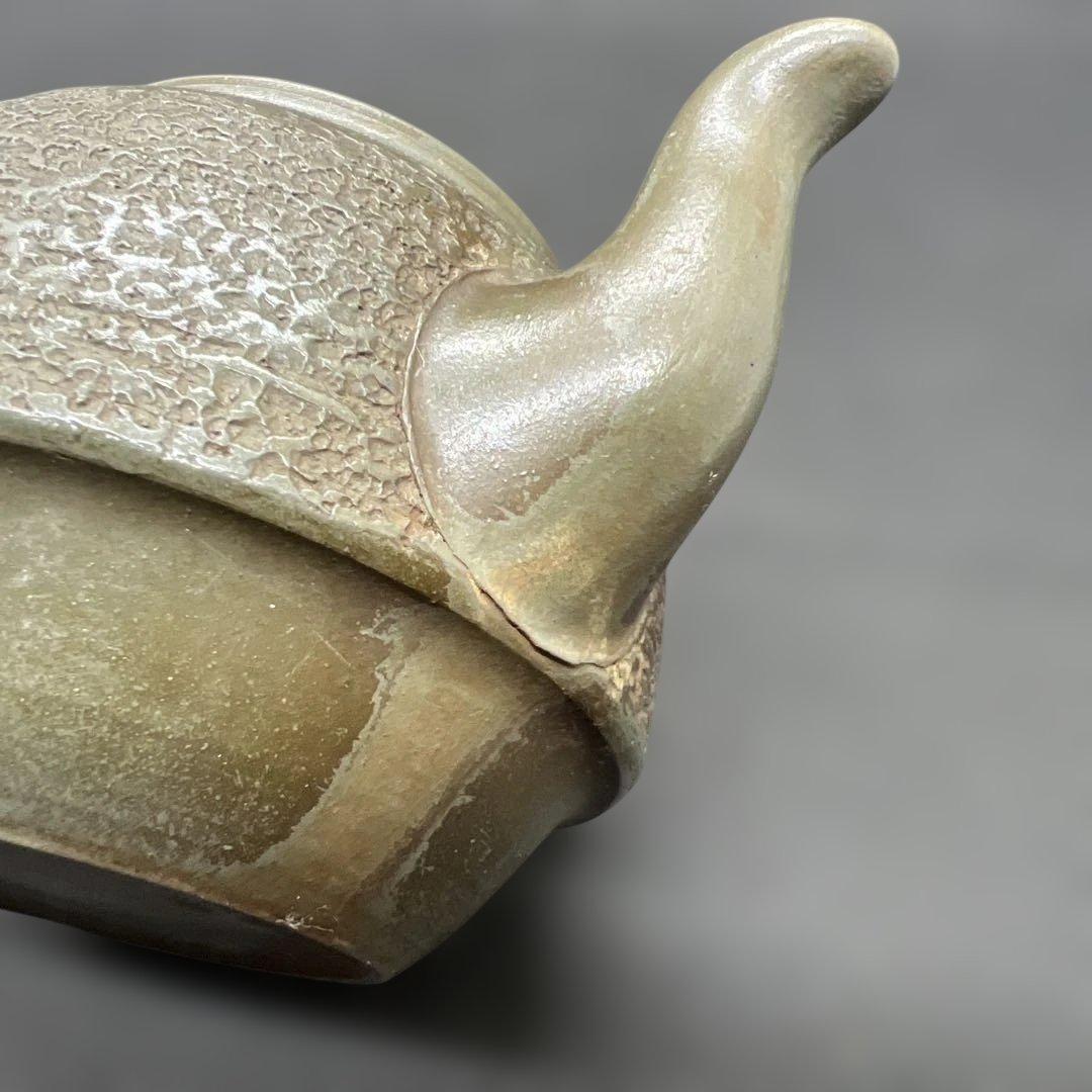 備前焼　急須　在銘　備前　陶峰　作家物