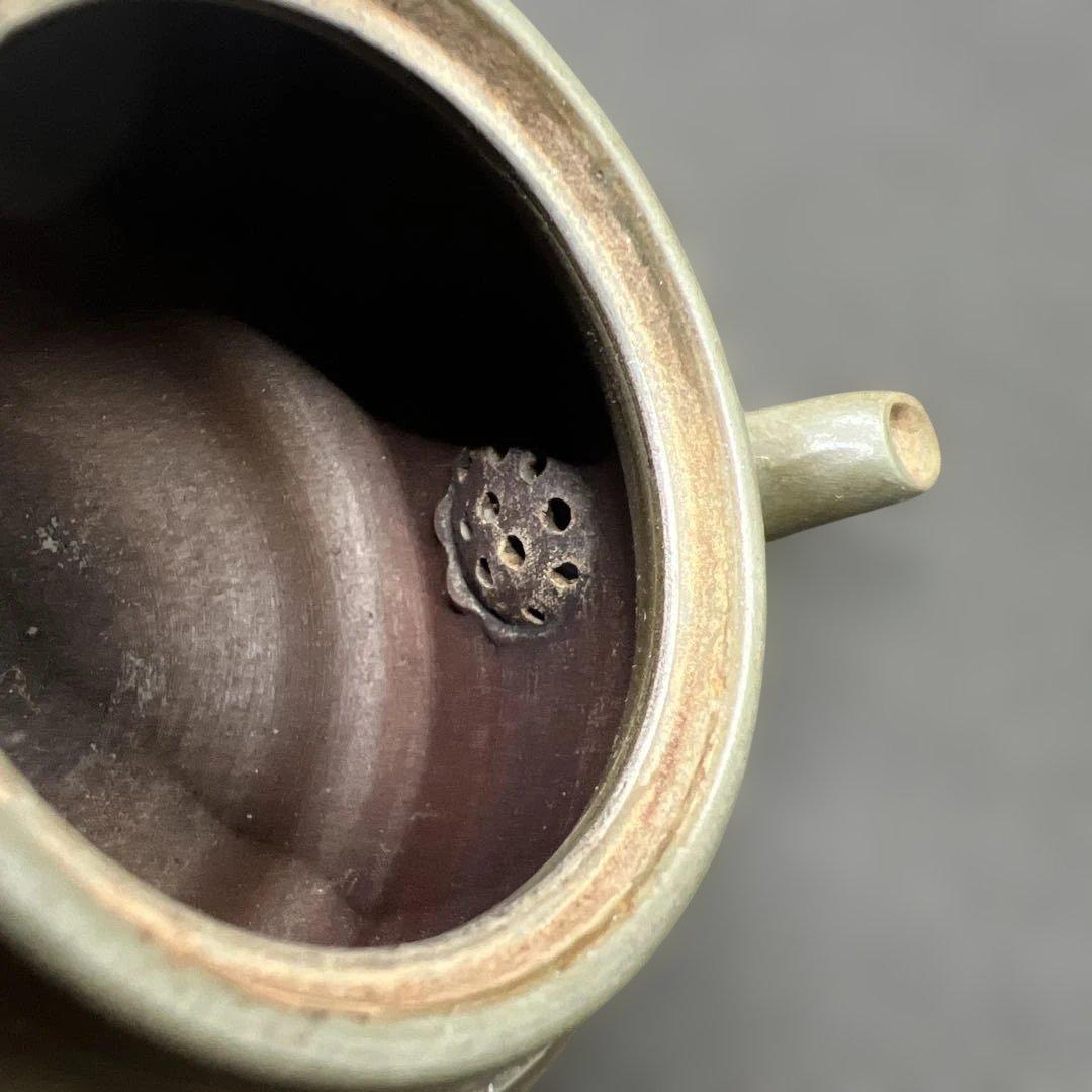 備前焼　急須　在銘　備前　陶峰　作家物