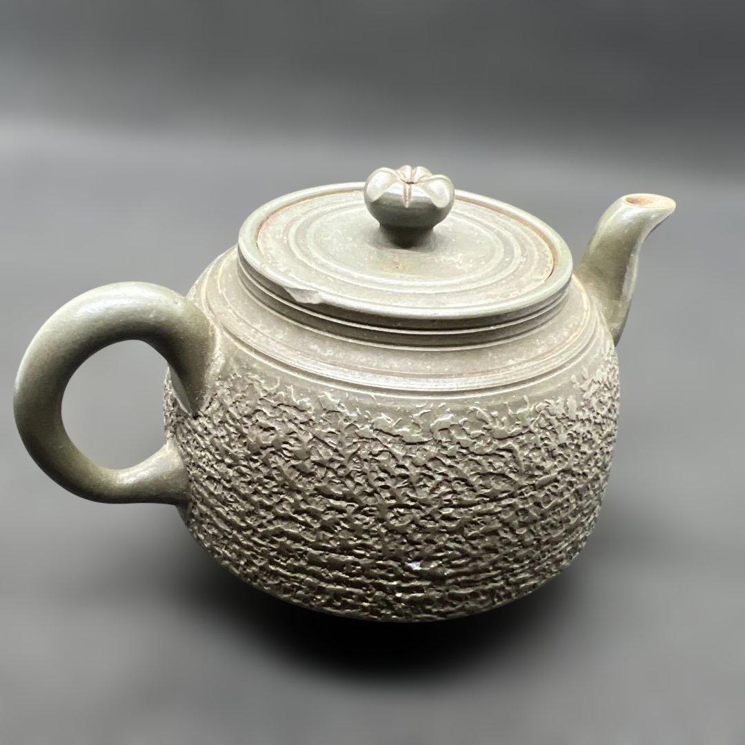 備前焼　急須　在銘　備前　陶峰　作家物