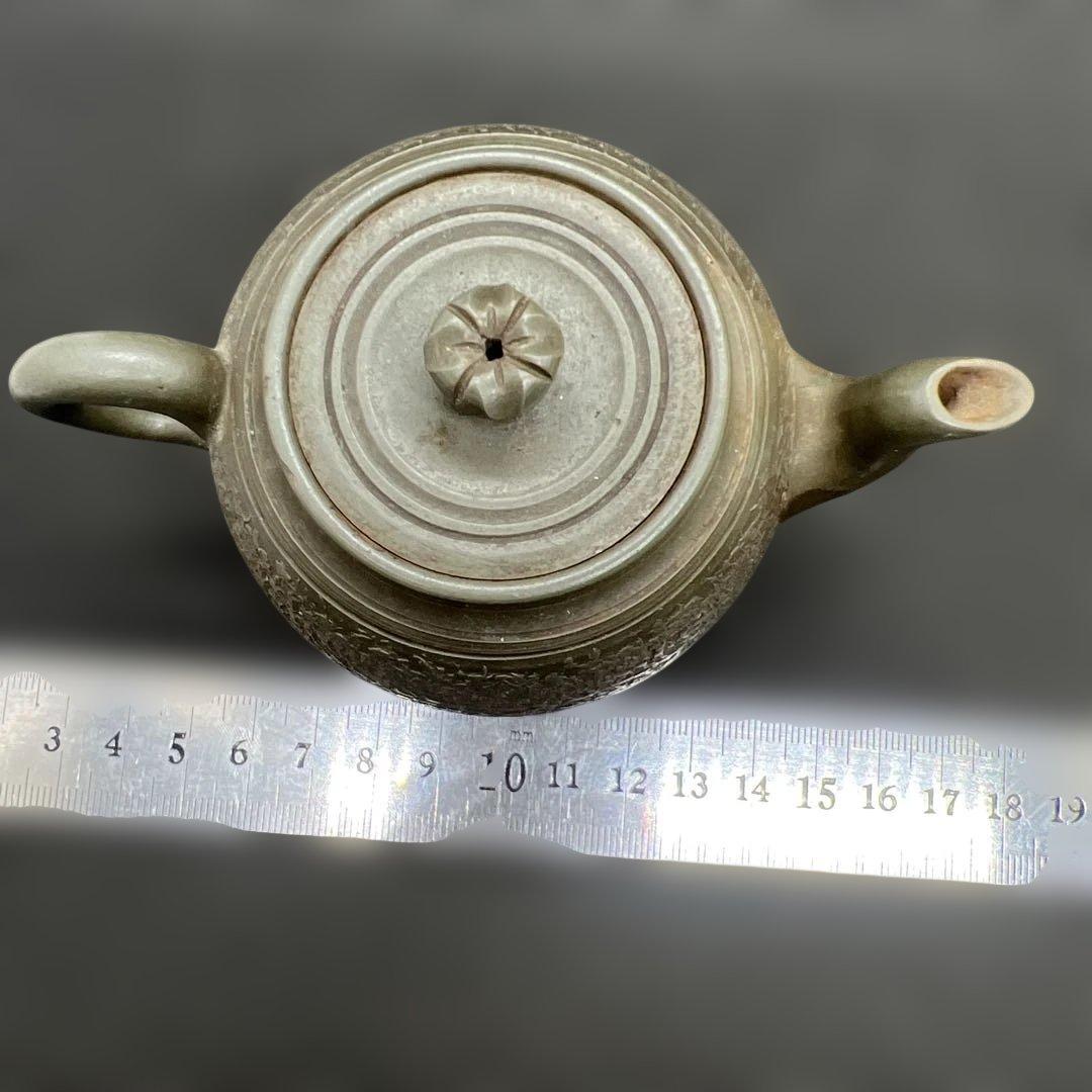 備前焼　急須　在銘　備前　陶峰　作家物