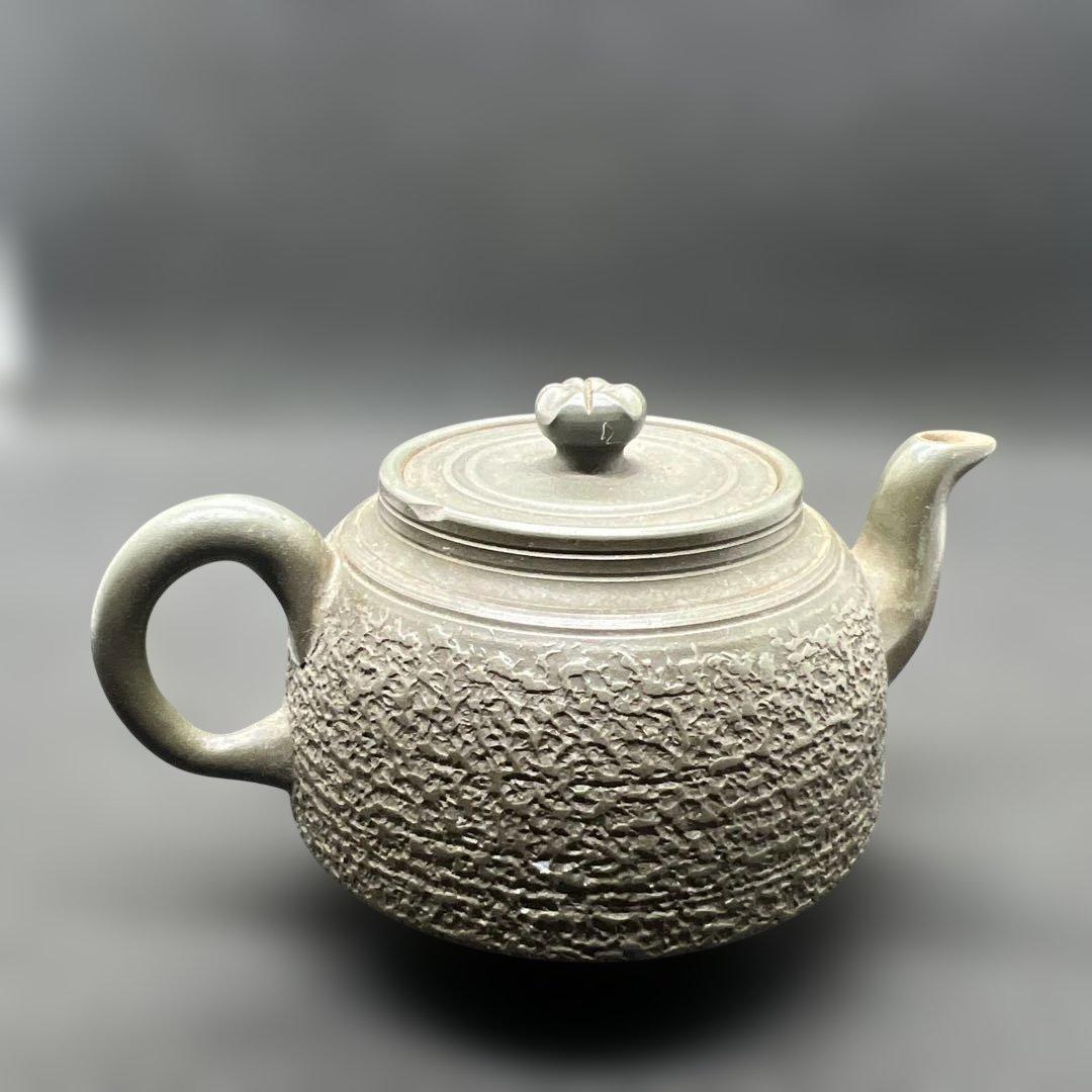 備前焼　急須　在銘　備前　陶峰　作家物