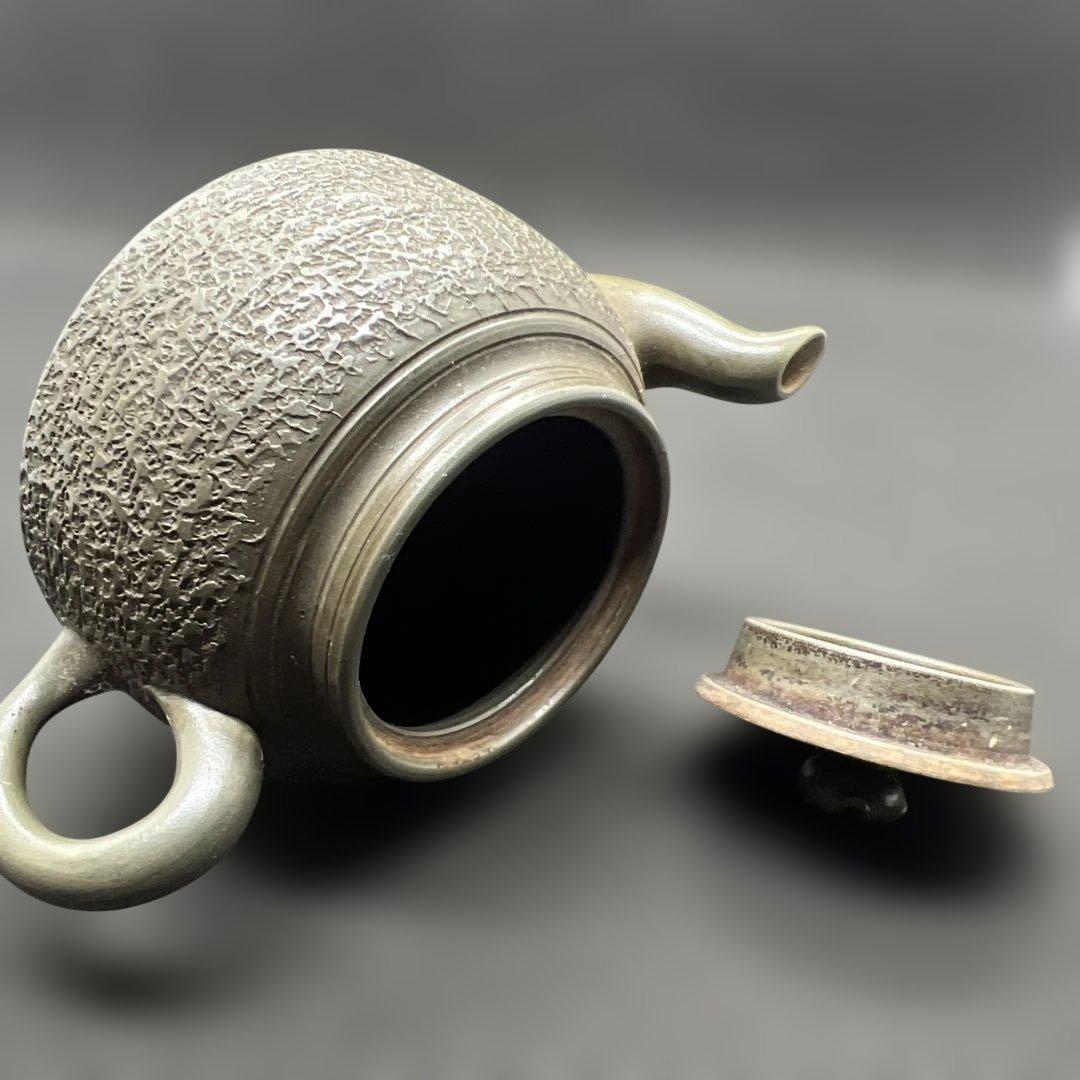 備前焼　急須　在銘　備前　陶峰　作家物