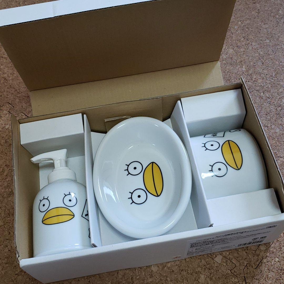 銀魂 エリザベス 3点セット ソープボトル ソープディッシュ 歯ブラシスタンド