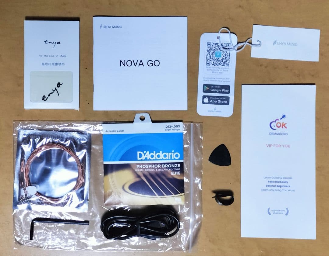 Enya Nova Go SP1 アコースティックギター ブラック