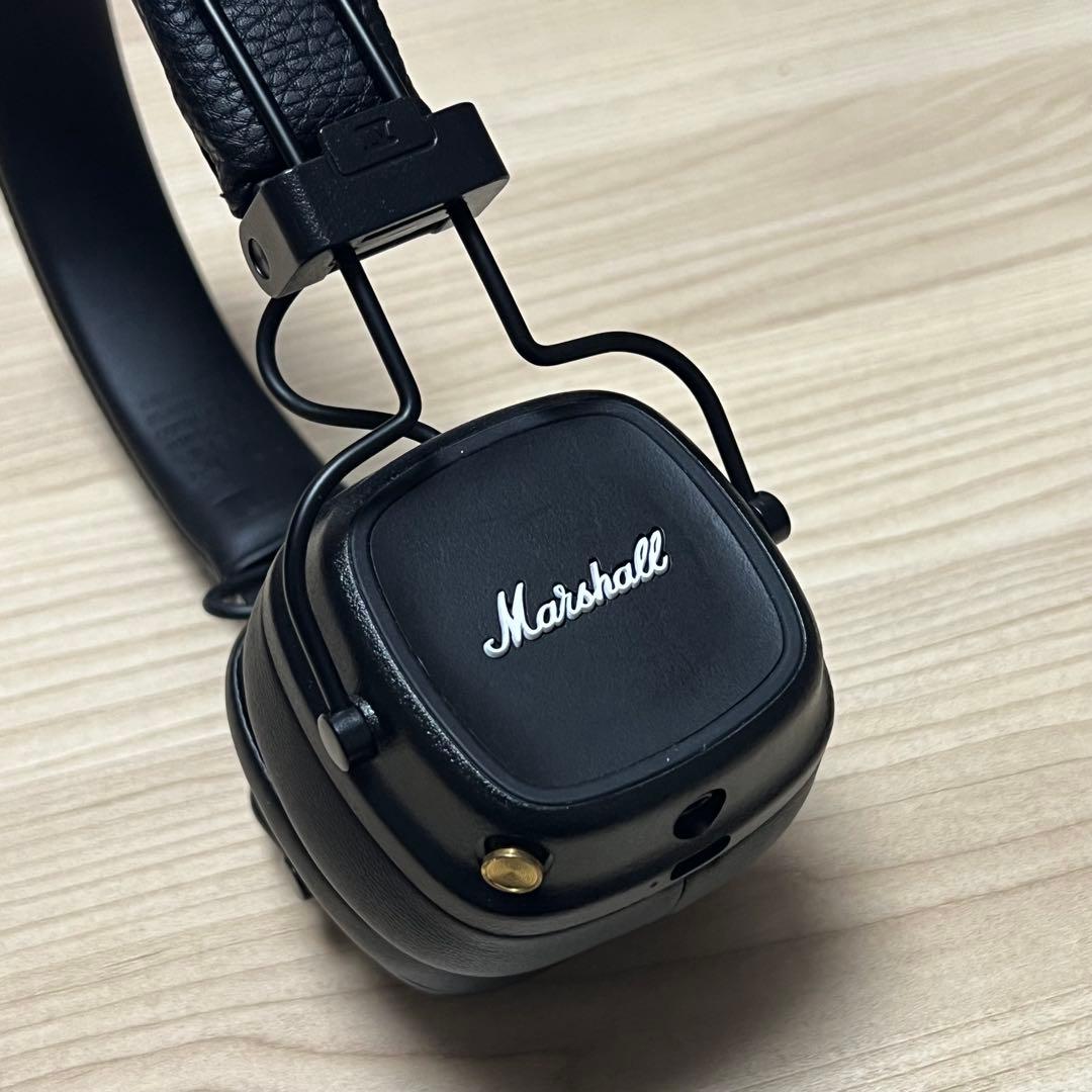 Marshall Major IV ワイヤレスヘッドフォン　ブラック