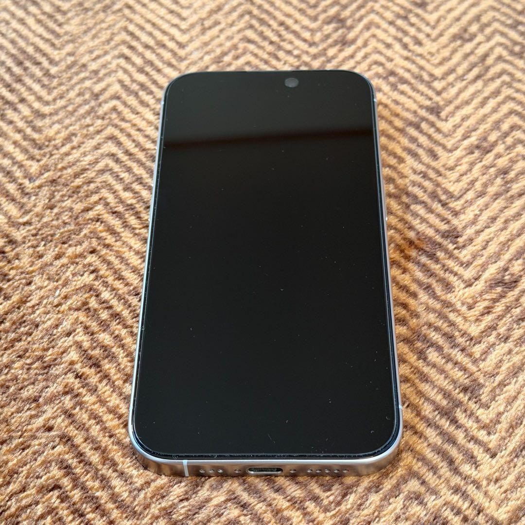 iphone15 pro 本体のみ1TB 美品 保護フィルム