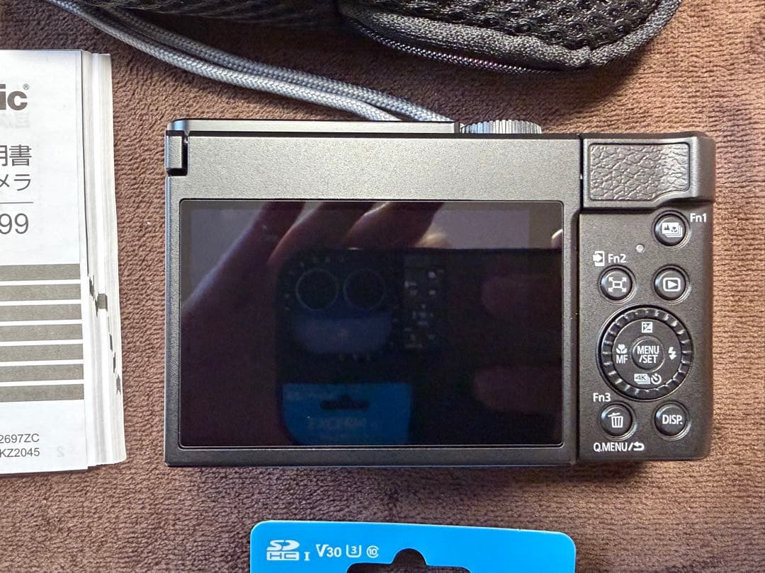 DC-TZ99本体　メモリーカード＆ケース付き