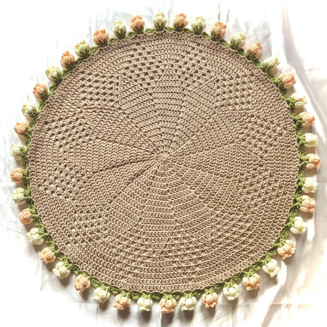 花束ブランケット ꕤ︎︎ 2色のすずらん 【92cm】