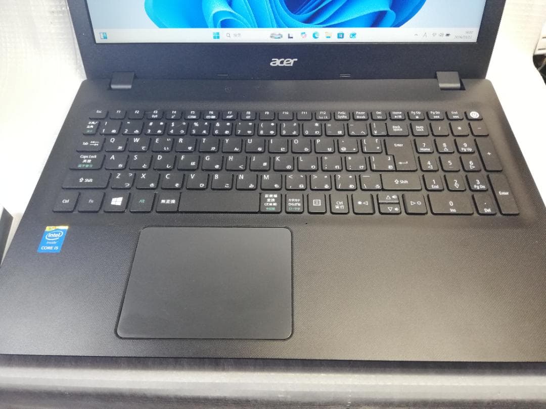 Windowsノート本体 acer TravelMate P257-M Windows11/office