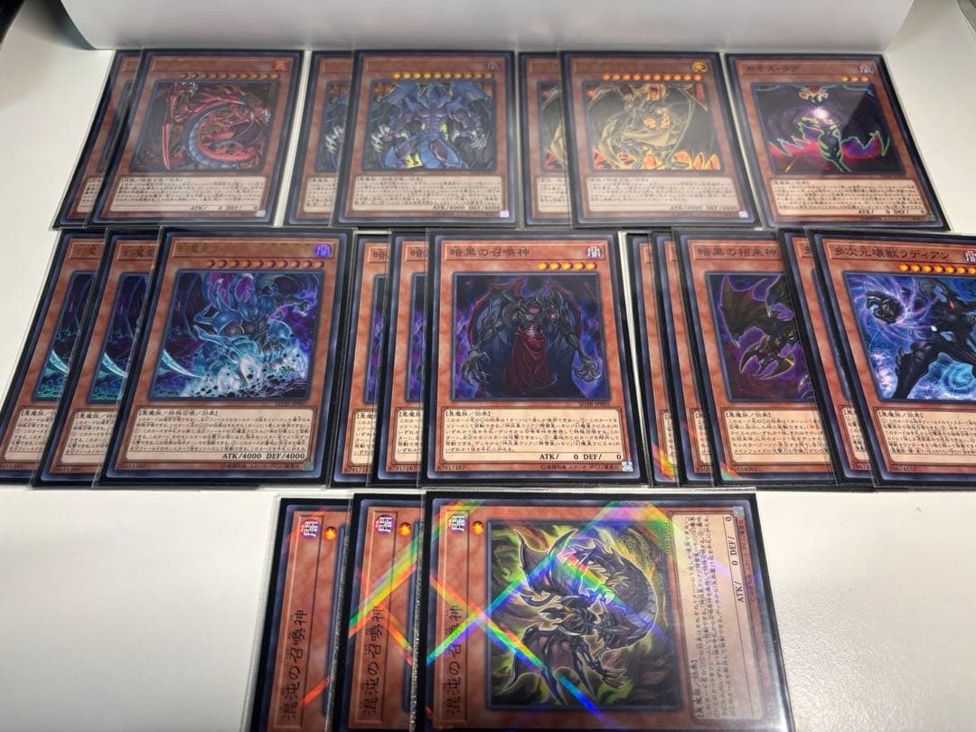 遊戯王デッキまとめ売り三幻魔　HERO 幻魔の扉　神炎皇ウリア　ハモン　ラビエル