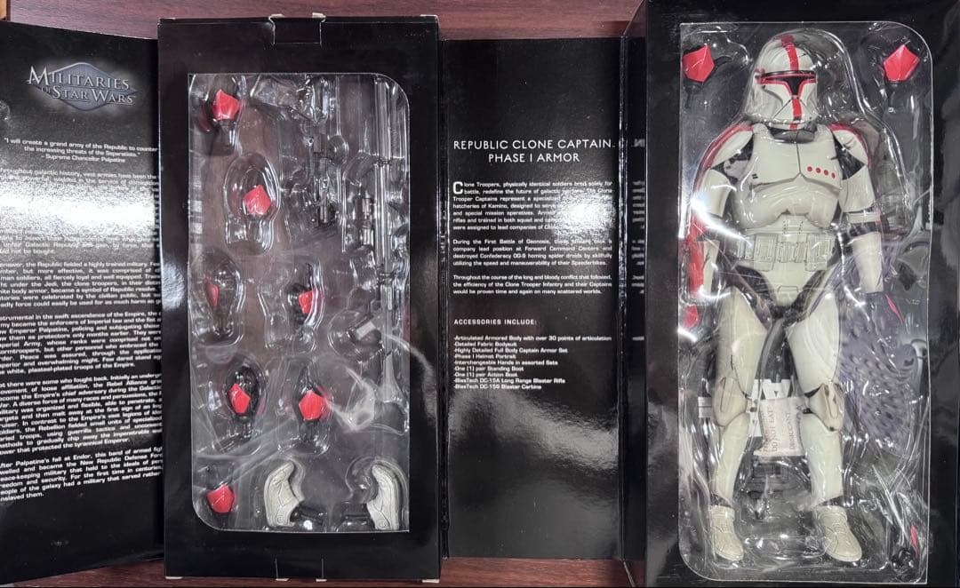 SIDESHOW スターウォーズ クローン・キャプテン(共和国軍) SW 1/6