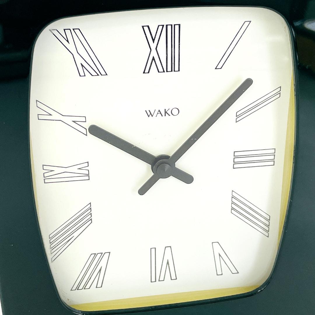 WAKO 和光 置時計 クォーツ 高級 卓上時計 動作品 R8SA338