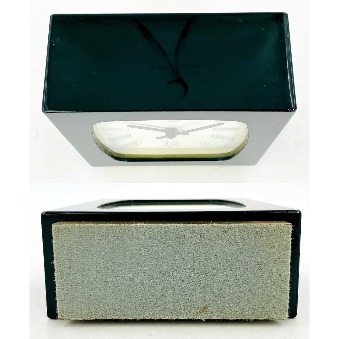 WAKO 和光 置時計 クォーツ 高級 卓上時計 動作品 R8SA338