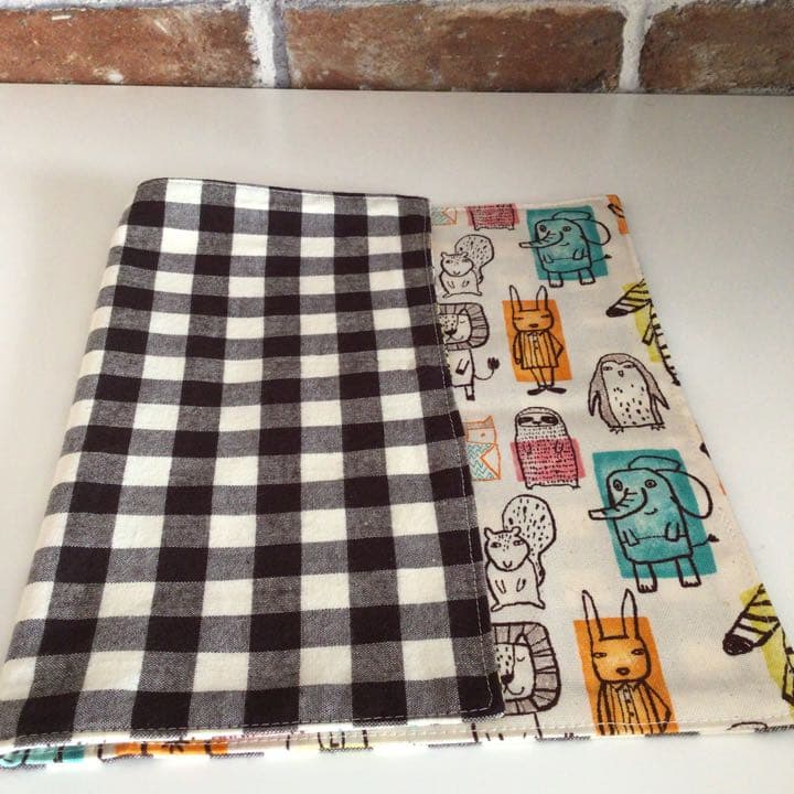 ハンドメイド⭐︎給食セット 26. 生成りどうぶつ