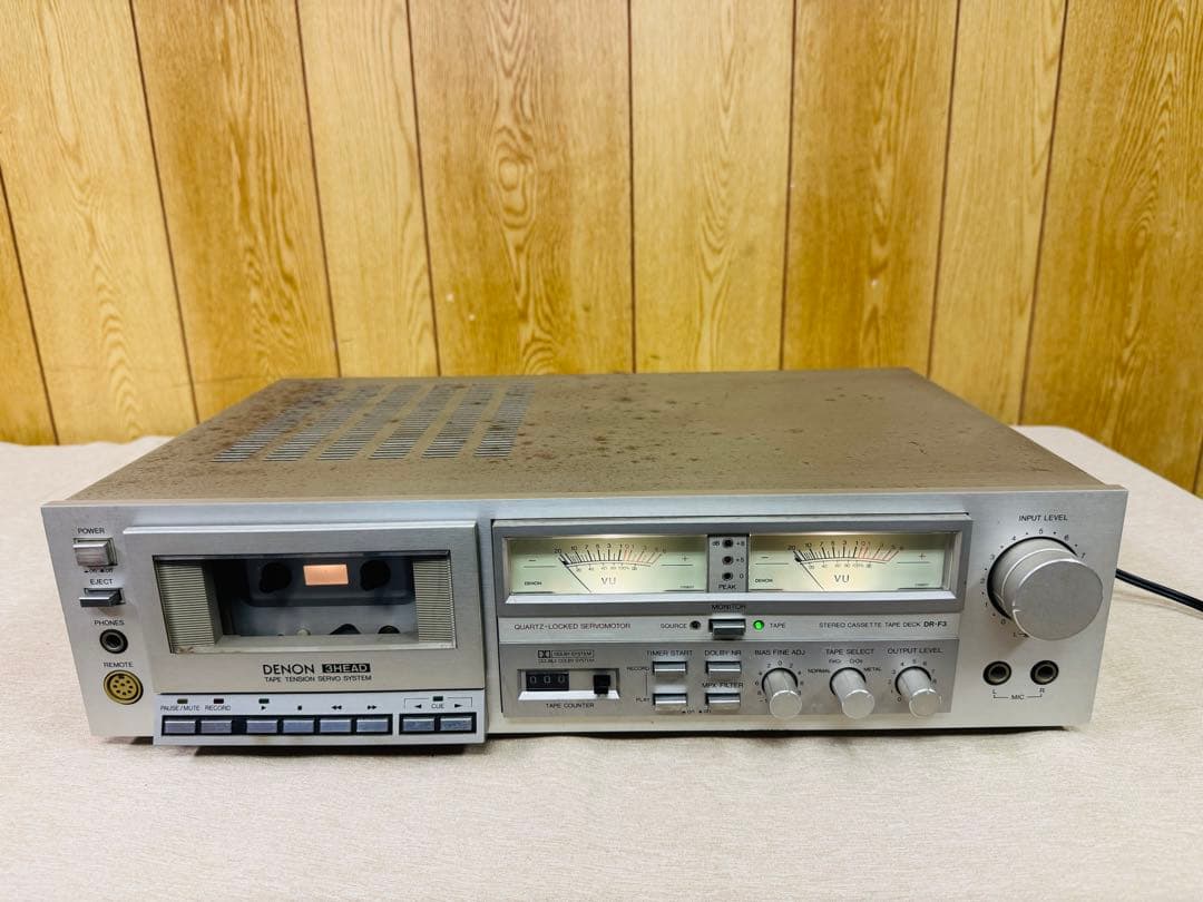DENON DR-F3 カセットデッキ デノン