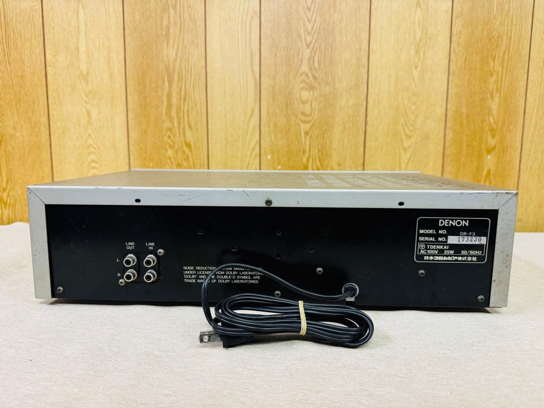 DENON DR-F3 カセットデッキ デノン