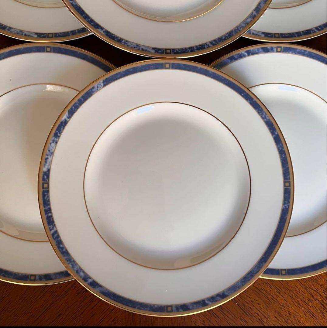 【黒壺美品】ウェッジウッド★カンタータ★ケーキ皿　4枚