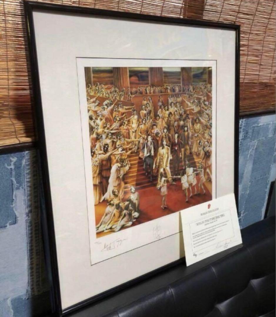 超貴重品　ザ・ローリングストーンズ　入手困難　世界限定リトグラフ　証明書　お宝品
