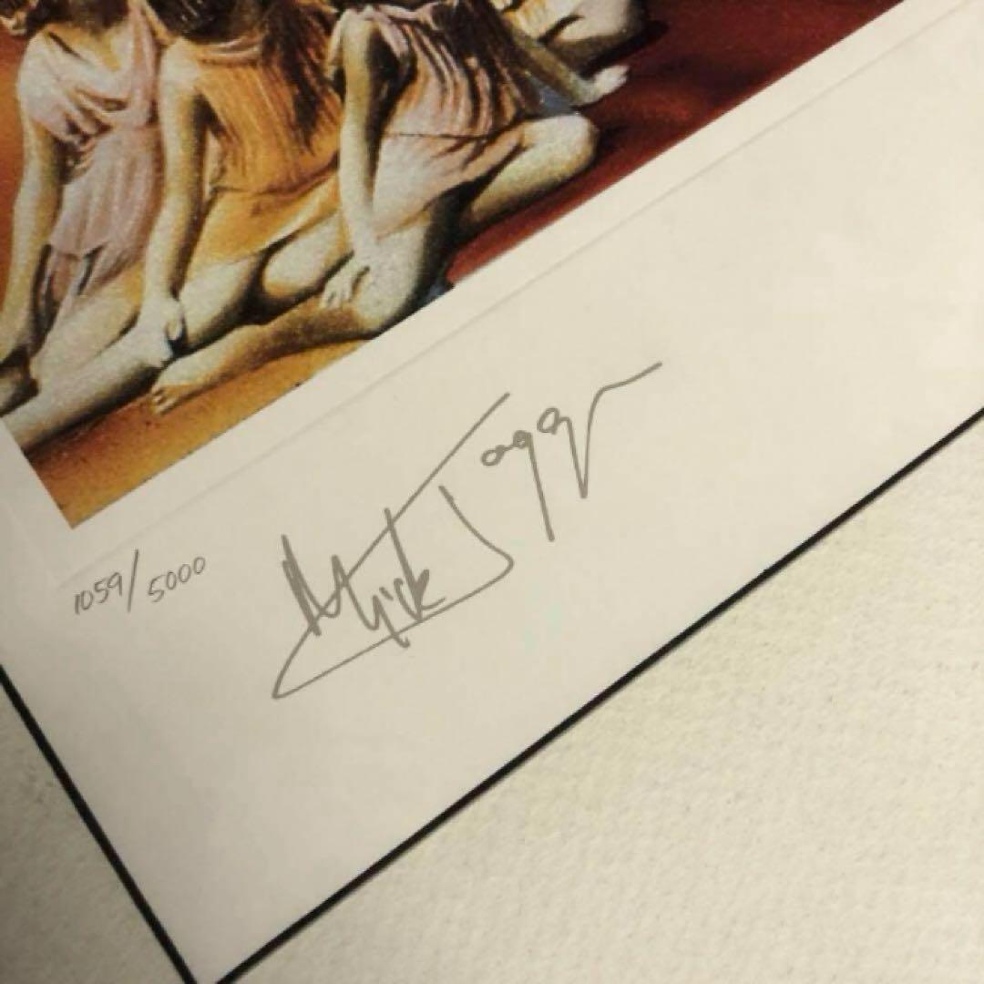 超貴重品　ザ・ローリングストーンズ　入手困難　世界限定リトグラフ　証明書　お宝品