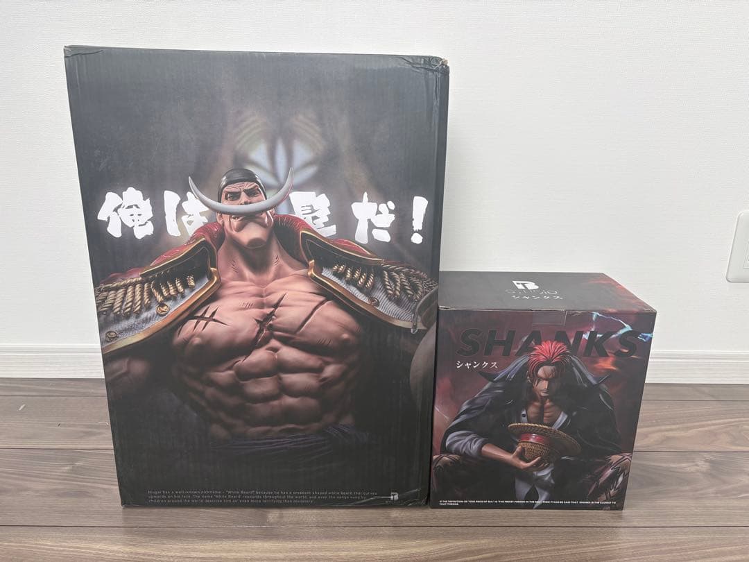 【限定値下】ワンピース 白ひげ 赤髪 フィギュア ガレキ セット