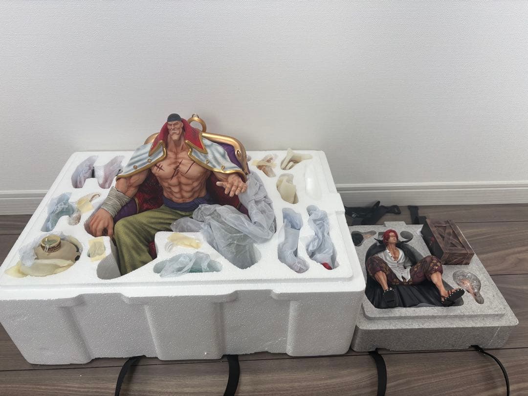 【限定値下】ワンピース 白ひげ 赤髪 フィギュア ガレキ セット