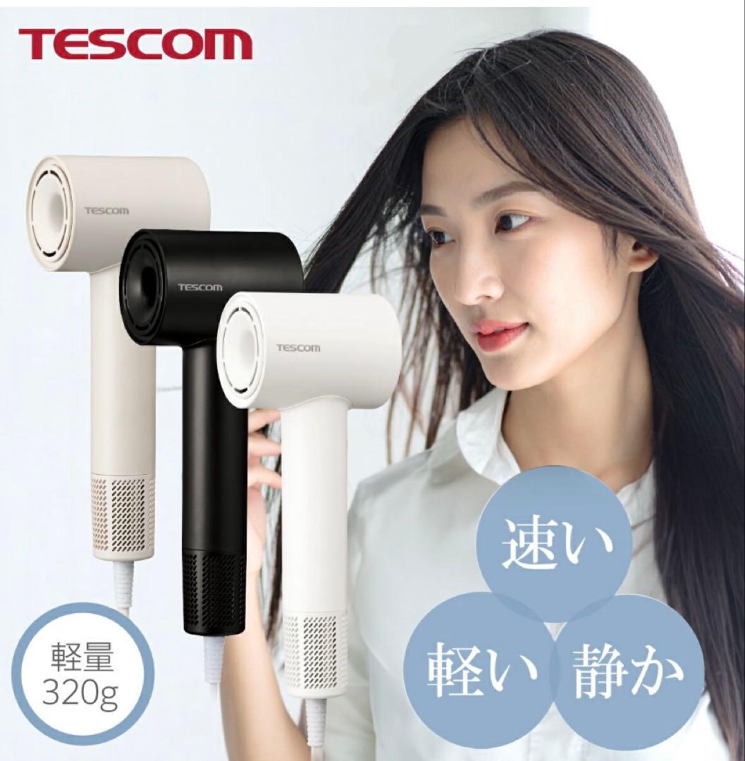TESCOM マイナスイオンヘアドライヤー TD760A