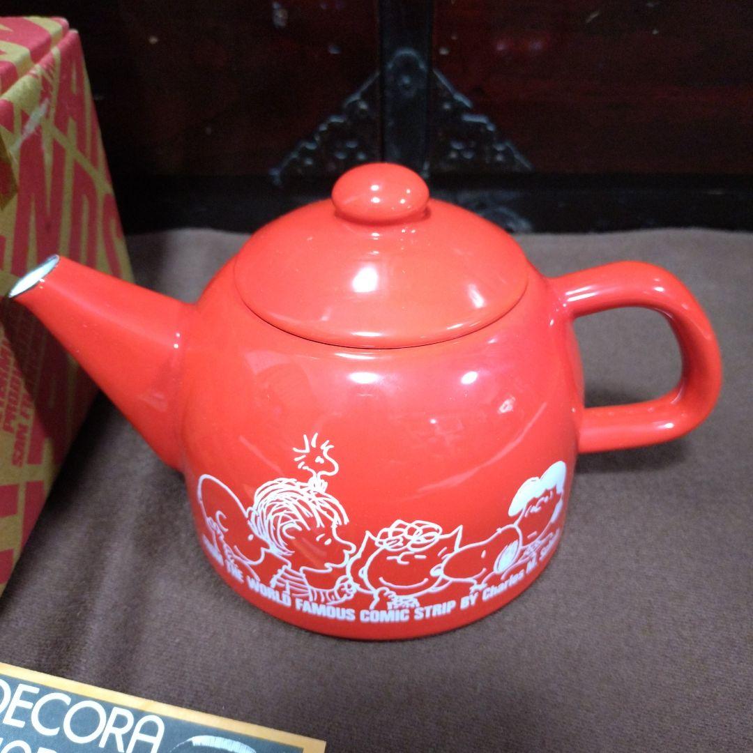 【未使用保管品】　スヌーピー　ホーローポット　昭和レトロ　ヴィンテージ