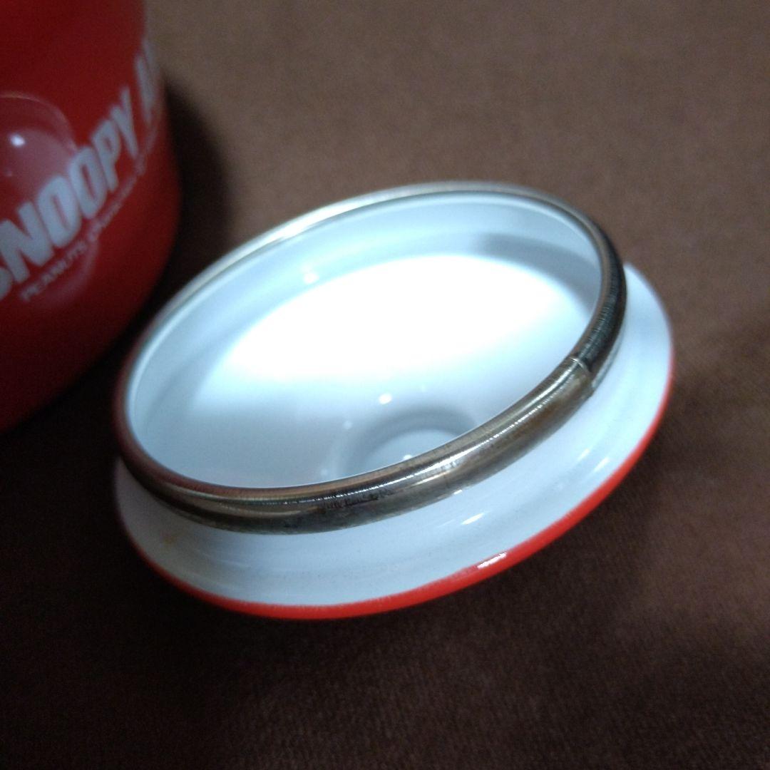 【未使用保管品】　スヌーピー　ホーローポット　昭和レトロ　ヴィンテージ