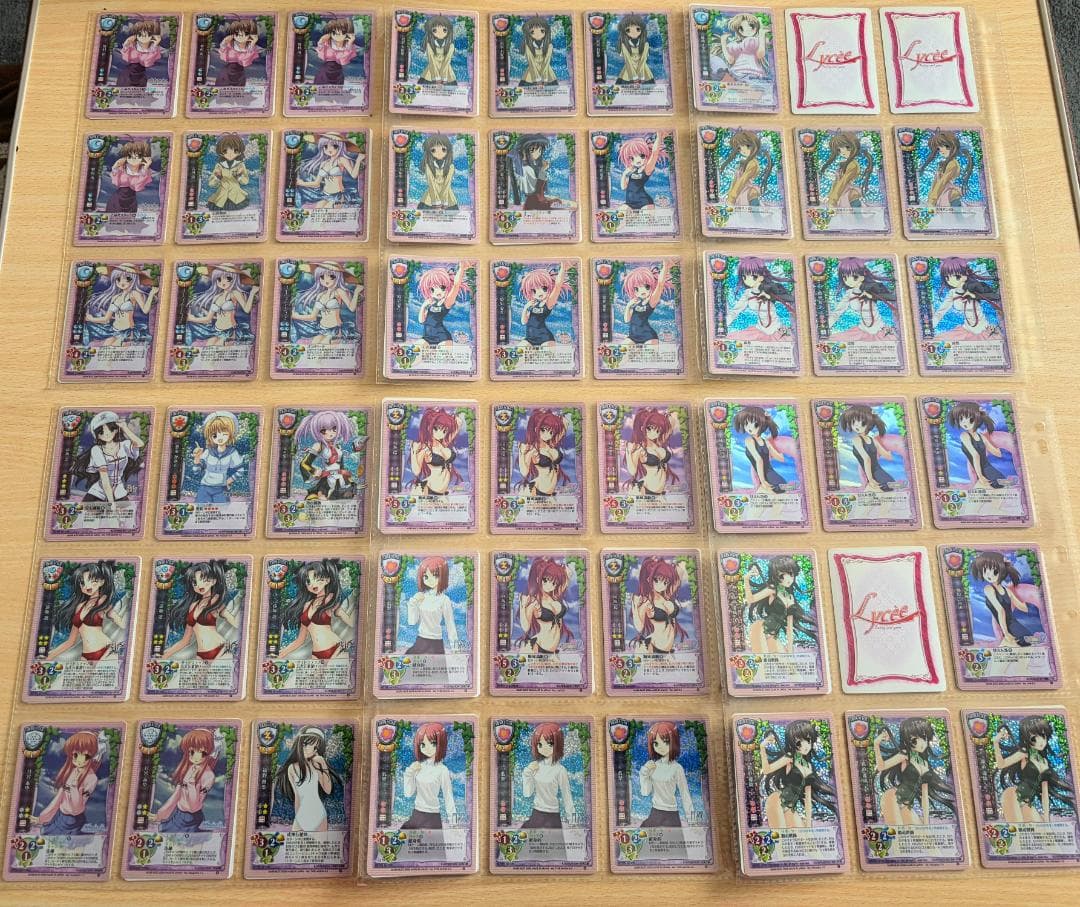 Lycee 旧 リセ オフィ絵 プロモ カードバインダー 大量まとめ