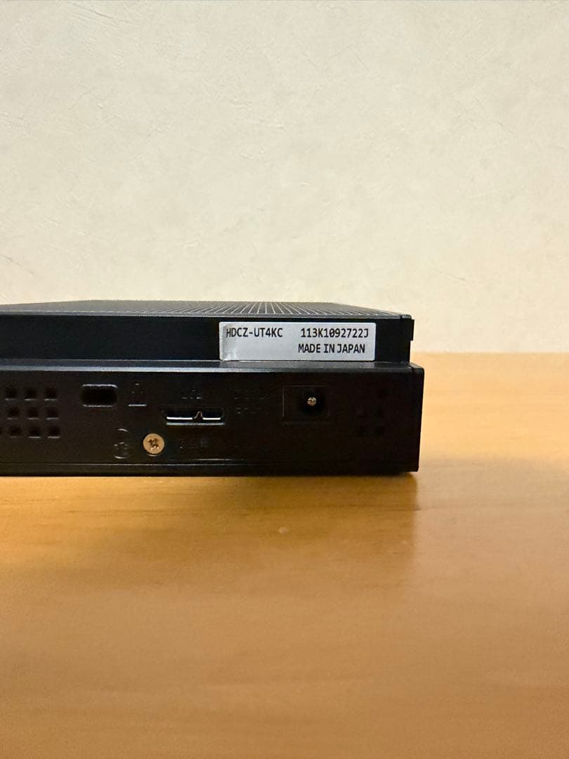I-O DATA 外付けHDD 4TB HDCZ-UT4KC