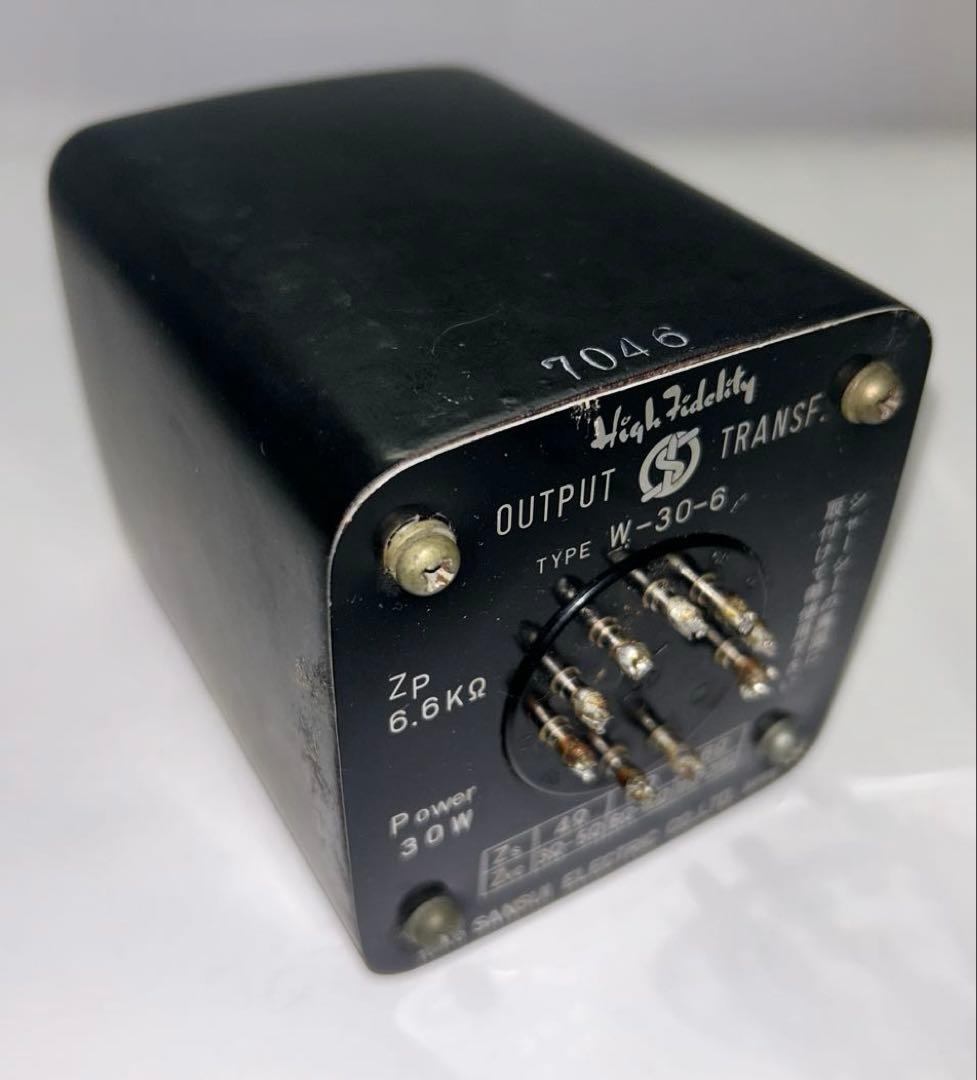 し*ん様 出力トランスSANSUI(山水)TYPE W-30-6