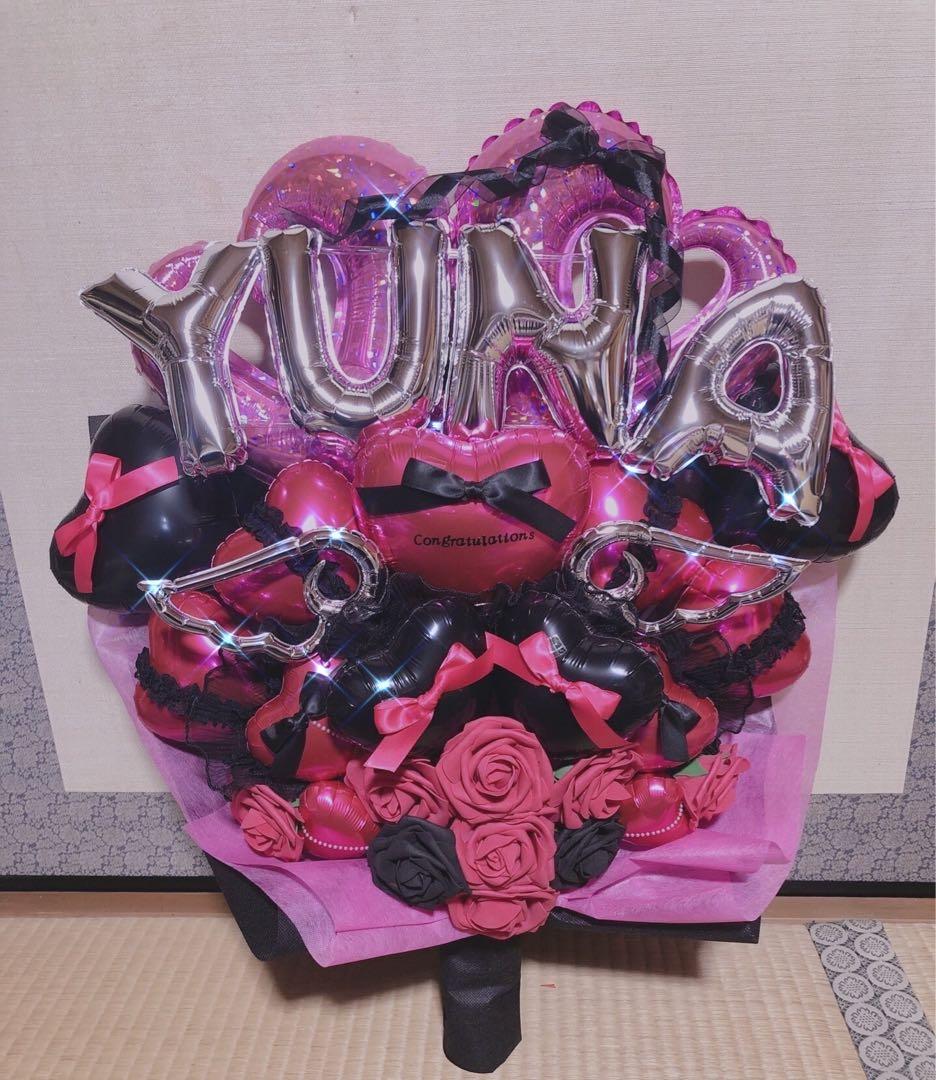 バルーンブーケ　バルーンギフト　生誕祭　推し　花束　母の日　ピンク　母の日ギフト