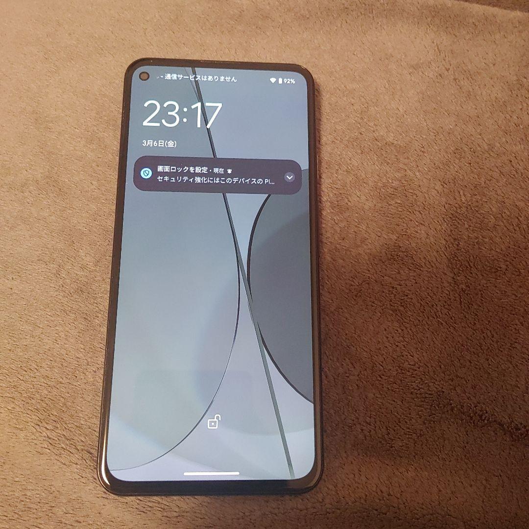 Google Pixel 5a 本体　SIMフリー　動作確認済