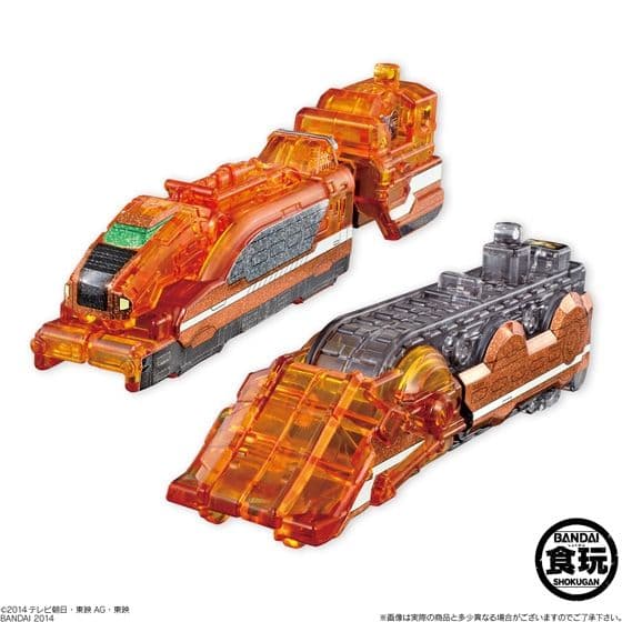 ミニプラ「烈車合体EX レインボークリアスペシャル2」新品BOXトッキュウジャー