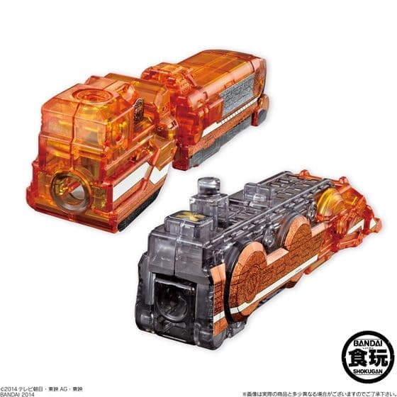 ミニプラ「烈車合体EX レインボークリアスペシャル2」新品BOXトッキュウジャー