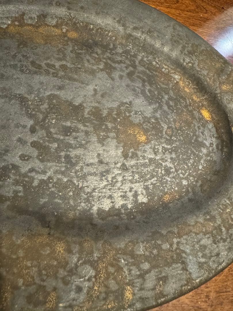 佐藤尚理　オーバル皿27.8㎝×20.5㎝