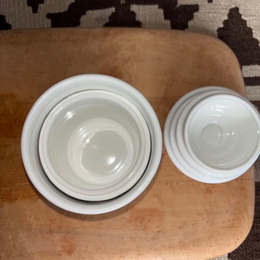 メル53559　琺瑯キャニスターセット（3個）