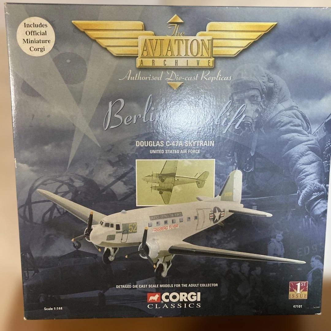 航空機・ヘリコプター CorgiClassicsDouglasC-47 Skytrain1/144
