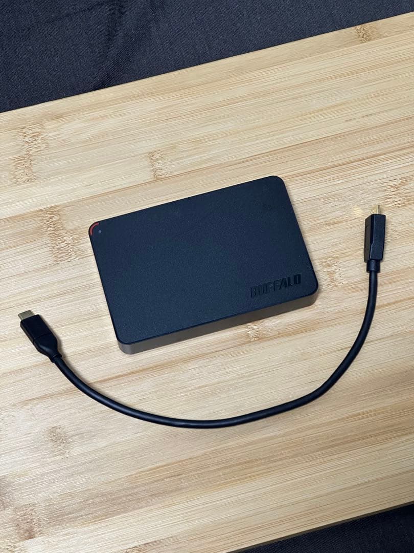 【5TB】バッファロー ポータブルHDD