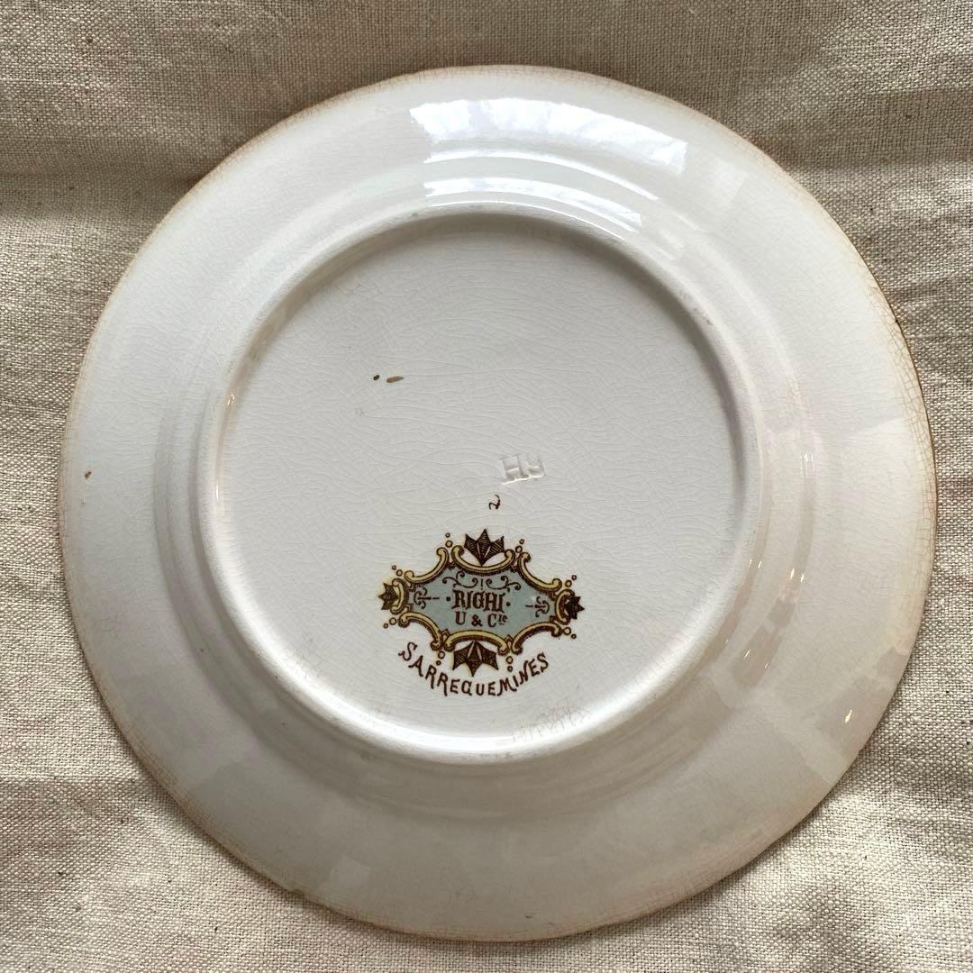 サルグミンヌRIGHI sarreguemines RIGHI プレート【B】