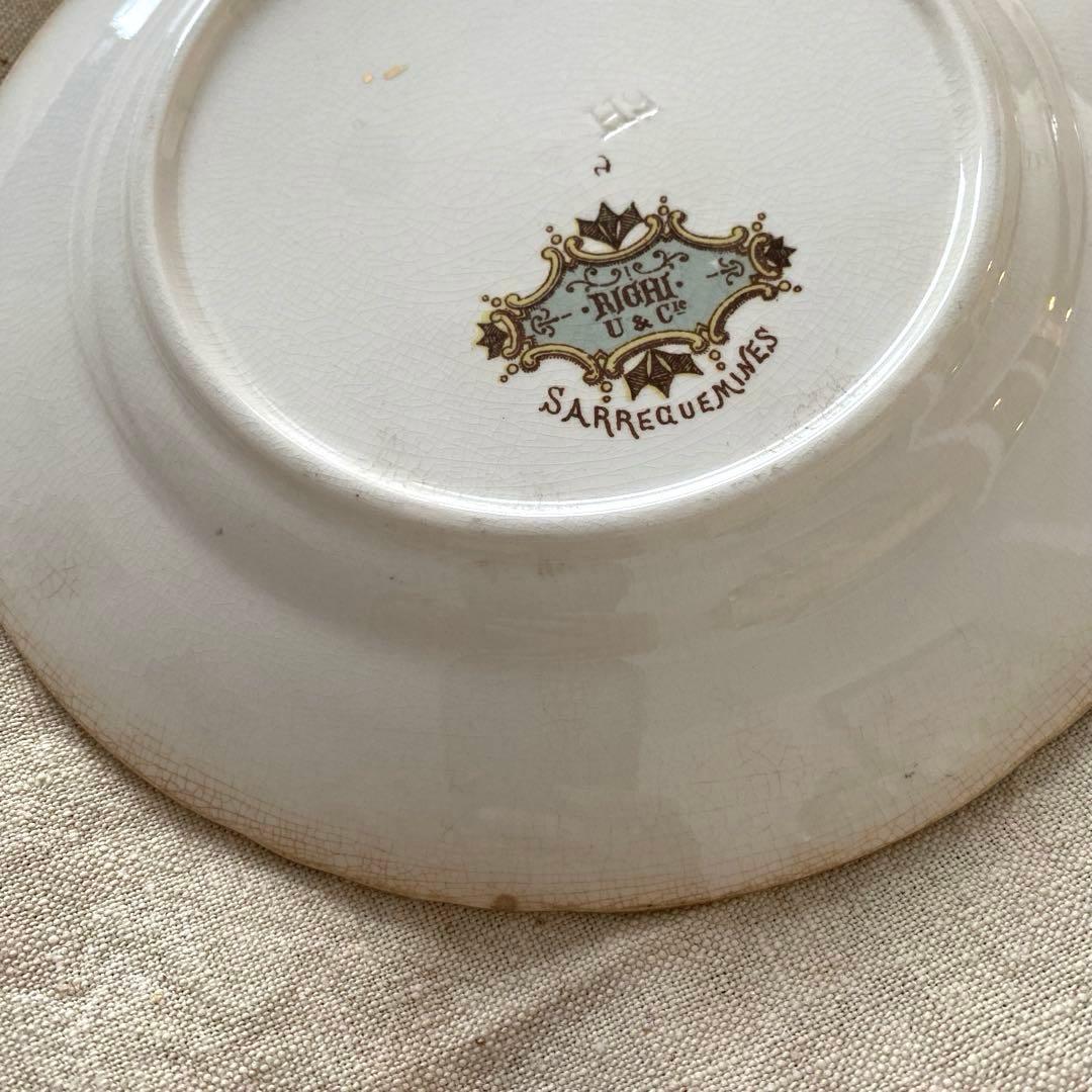 サルグミンヌRIGHI sarreguemines RIGHI プレート【B】