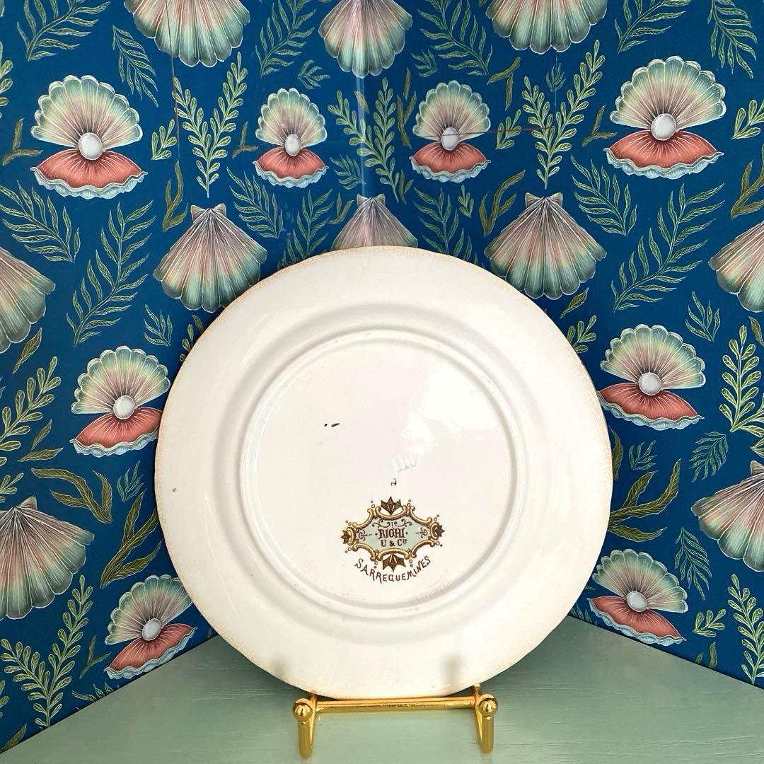 サルグミンヌRIGHI sarreguemines RIGHI プレート【B】