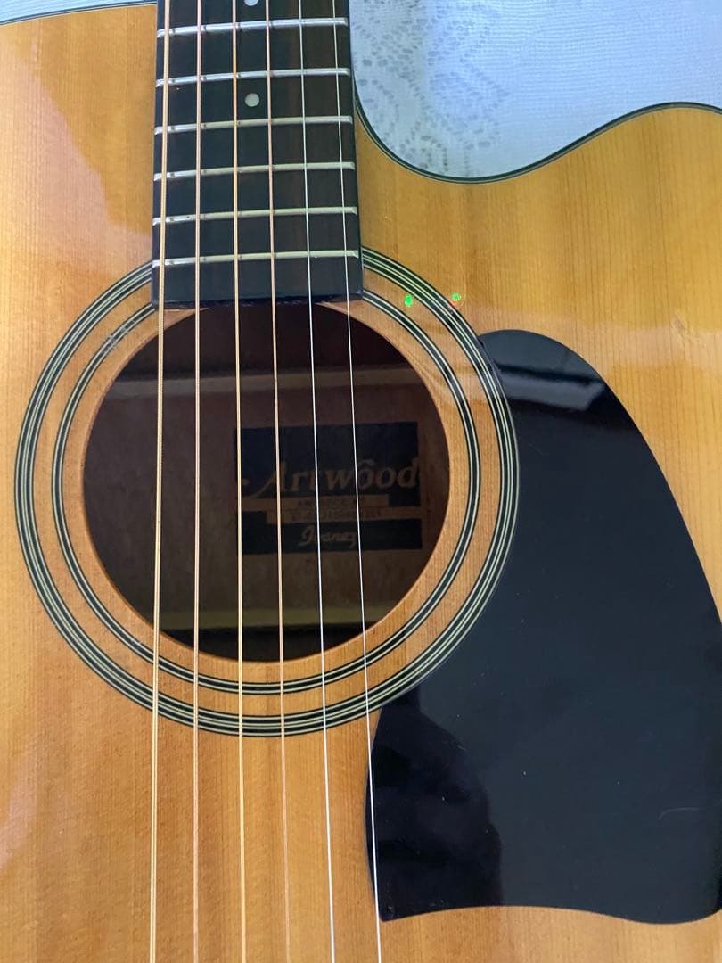 極上美品　弾き語りしようぜ！Ibanez Artwood AW50ECE NT