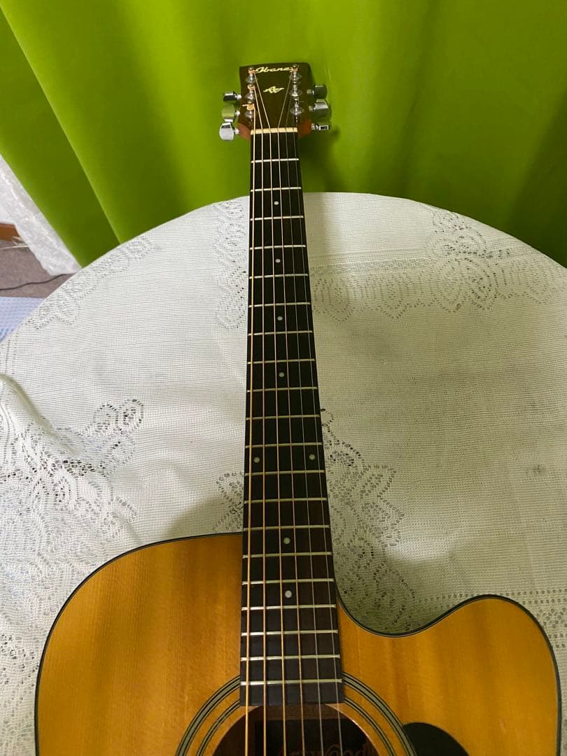 極上美品　弾き語りしようぜ！Ibanez Artwood AW50ECE NT