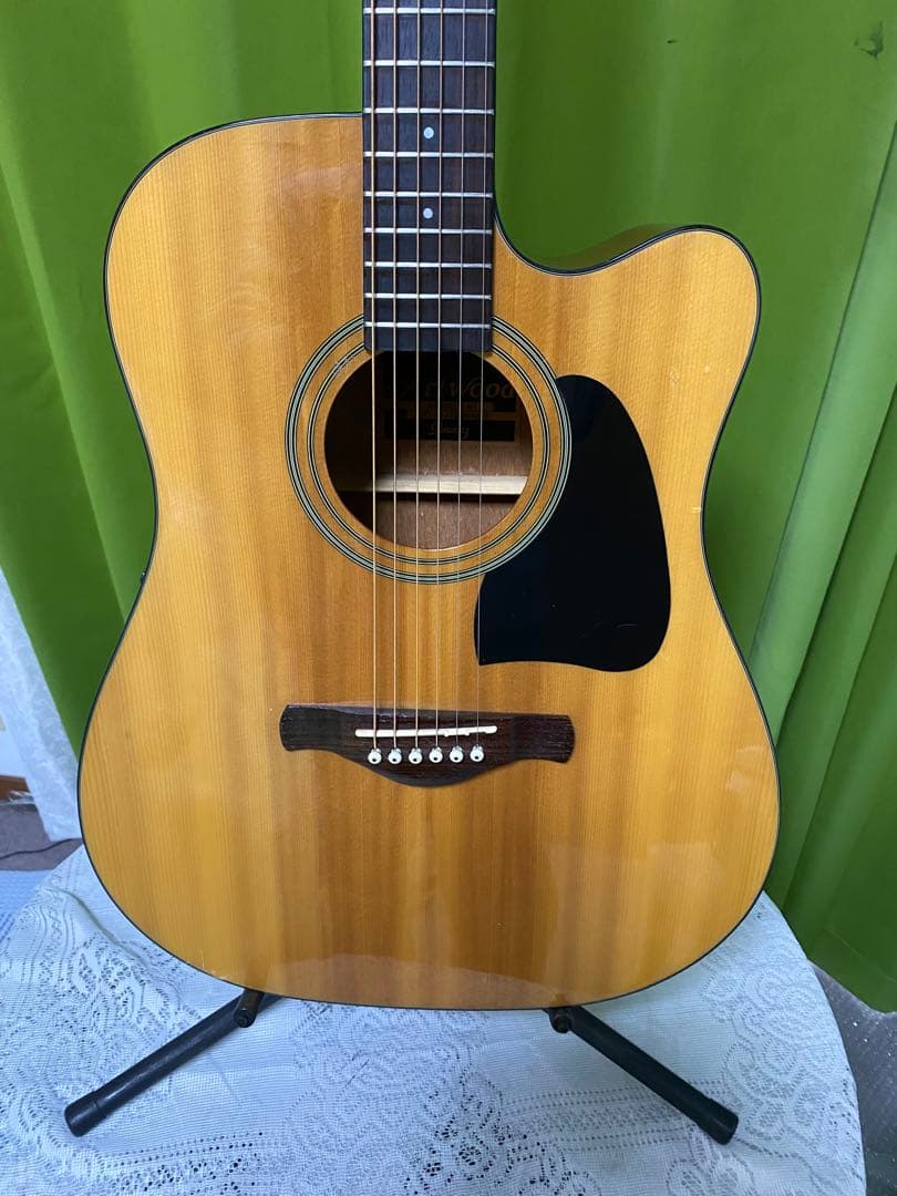 極上美品　弾き語りしようぜ！Ibanez Artwood AW50ECE NT